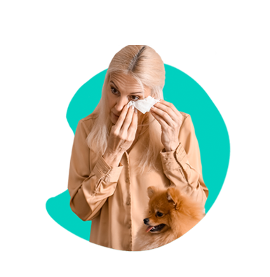 Alergia na psy - príčiny, príznaky, liečba